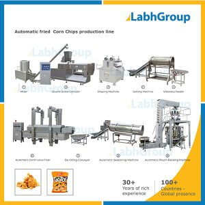 Automatic fried  Corn Chips production line