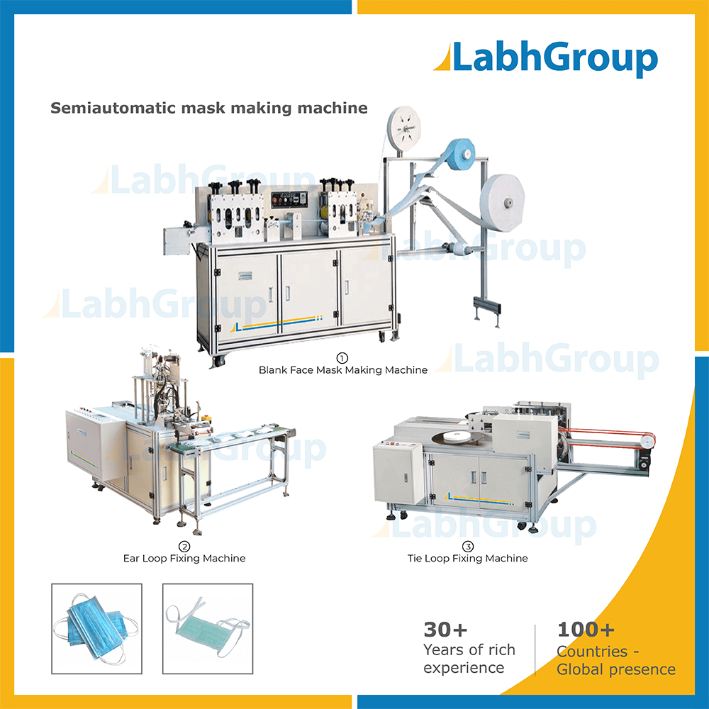 Semi automatic mask making machine - Labh Group